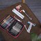 Crochet Hooks Set with Storage Case, Soft Grip Ergonomic Crochet Needles, Smooth Coloured Aluminum Yarn Crochet Hooks Crochet Kit with Crochet Tools Supplies and Accessories (Beginners)